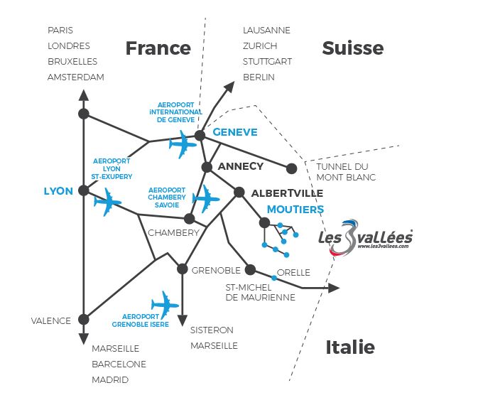 Three Valleys Access